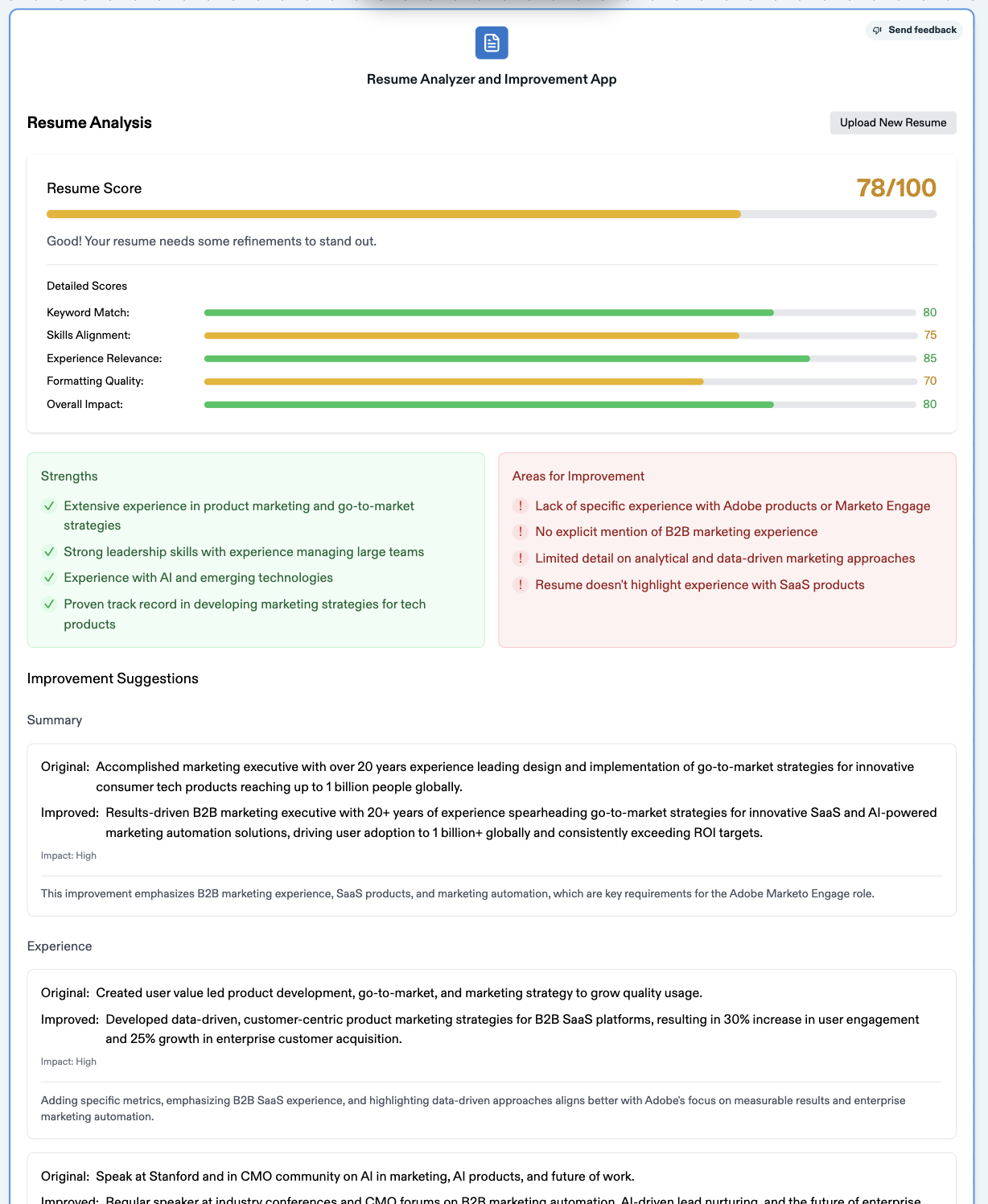 Ai resume analyzer and cover letter writer